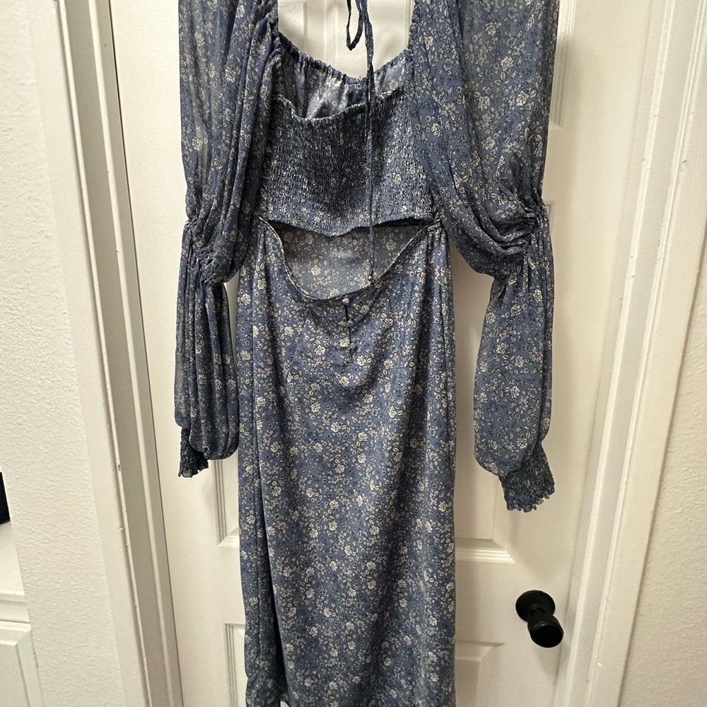 Free people, blue dress